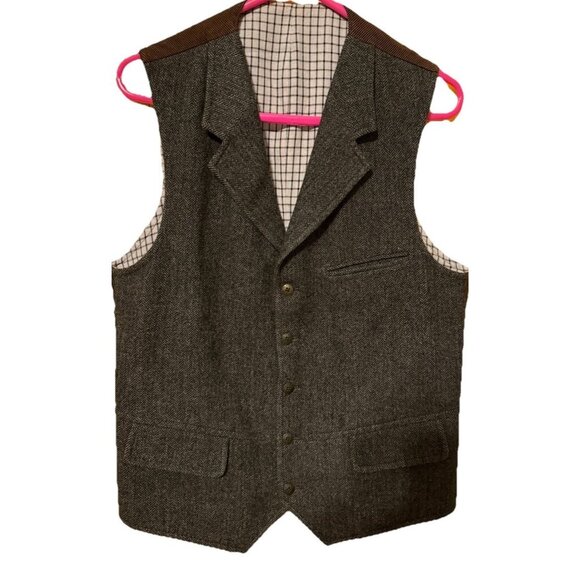 Kroon Life Luxury Levity  Vest Wool Blend Multiple Pockets - Picture 1 of 5